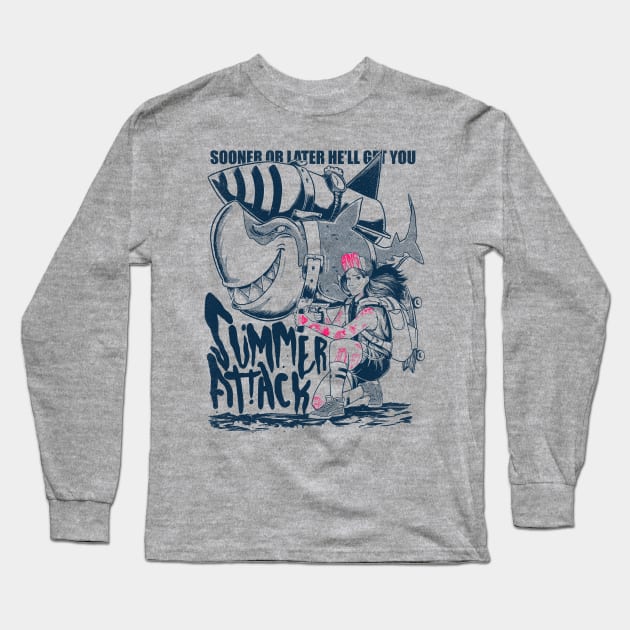 Summer Attack Long Sleeve T-Shirt by massai